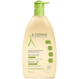 A-Derma Ultra Rich Shower Gel Body All Skin Types