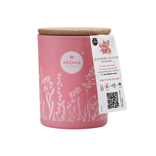 Aroma Home Blooming Meadow Scented Candle