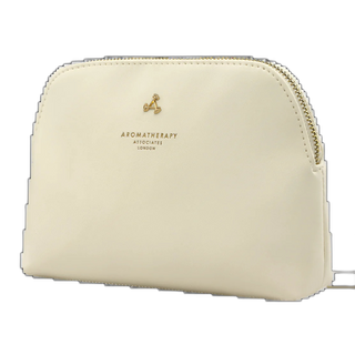 Aromatherapy Associates Textile Makeup Bag White