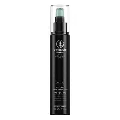 Awapuhi Wild Ginger By Paul Mitchell Style Paraben-Free Hair Oil Treatment Soft & Silky Texture