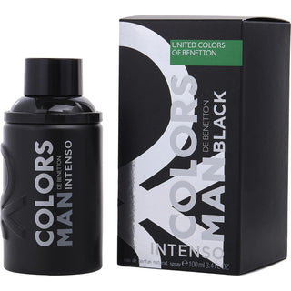 Benetton Colors Man Black Intenso for Men | EDP Tester