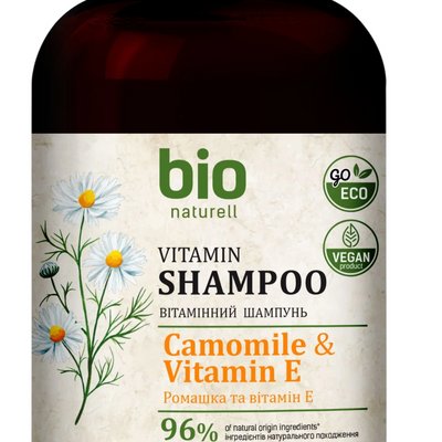 Bio Naturell Camomile & Vitamin E Hair Shampoo Nourishing
