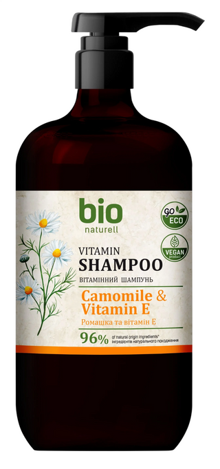 Bio Naturell Camomile & Vitamin E Hair Shampoo Nourishing