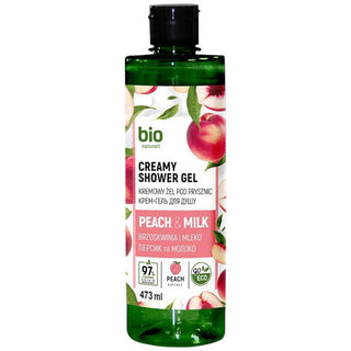 Bio Naturell Peach & Milk Creamy Moisturizing Shower Gel For All Skin Types