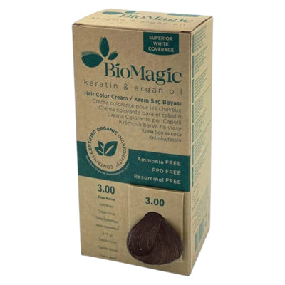 Biomagic Biomagic 3/00 3 Dark Brown *Tester 250 ml *Tester Permanent Hair Dye