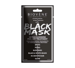 Biovene Black Mask Cleansing Peel-Off Mask For Face