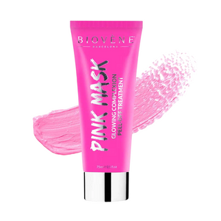 Biovene Pink Mask Glowing Peel-Off Mask For Face