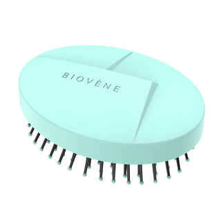 Biovene The Conscious Compact Hair Brush Mint Green