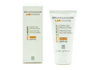 Bruno Vassari City & Beach Titanium Dioxide Hydrating Morning Cream For Face SPF 40