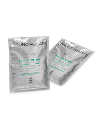 Bruno Vassari Set Bruno Vassari Pure Solutions Tea Tree Oil Eliminates Impurities Peel-Off Mask For Face