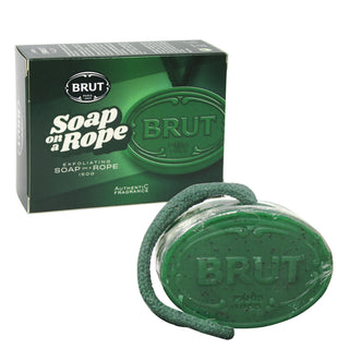 Brut Soap On A Rope Exfoliating Soap Bar
