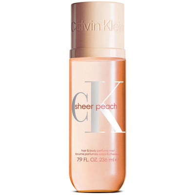 Calvin Klein Sheer Peach Hair Scented Mist For Women