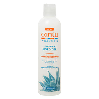 Cantu Weightless Smooth + Hold Agave Hair Styling Gel Anti-Frizz Medium Hold