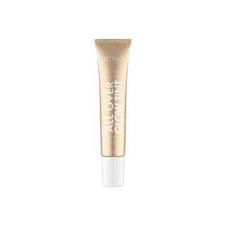 Catrice All Over Glow Shimmering Liquid Highlighter 010 Beaming Diamond Face Eyes Lips