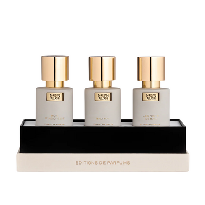 Maison De L`Asie Chapitre 02 Set Maison De L'Asie: Bali Ha'i Unisex + Bois d'Indonesie Unisex + Les Nuits De Bali Unisex | Extrait de Parfum