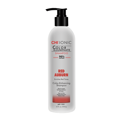 Chi Ionic Color Illuminate Paraben-Free Hair Colour Shampoo For Natural Hair Color & Color Treated Hair Red Auburn Hair Colour