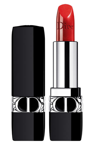 Christian Dior Couture Colour Metallic Cream Lipstick 999 Red Refillable