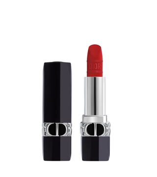 Christian Dior Dior Rouge Satin Matte Cream Lipstick Iconic Red