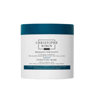 Christophe Robin Purifying Thermal Mud Hair Treatment Cream Mask For Detoxing