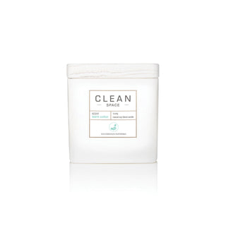 Clean Space Warm Cotton Scented Candle