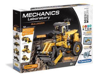 Clementoni Mechanics Laboratory Bulldozer Construction Set For Boys 8+ years