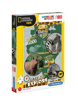 Clementoni National Geographic Kids Wildlife Expedition Puzzle Unisex 7+ years