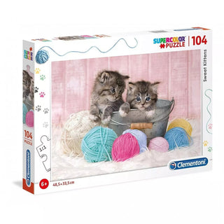 Clementoni SuperColor Sweet Kittens Puzzle Unisex 6+ years