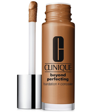Clinique Beyond Perfecting Paraben-Free Matte Finish Liquid Foundation & Concealer 2-In-1 11 Honey *Tester