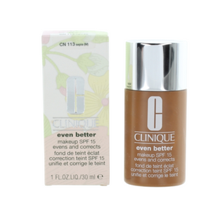 Clinique Even Better Paraben-Free Hydrating Liquid Foundation CN 113 Sepia SPF 15