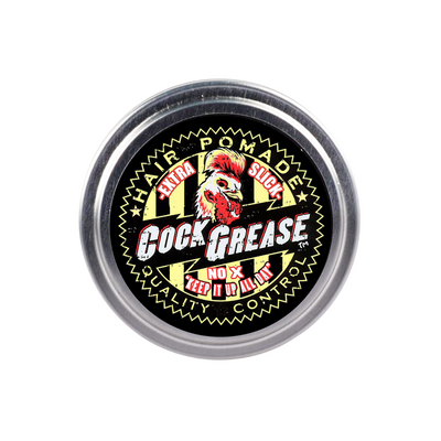 Cock Grease Extra Slick No X Hair Styling Pomade Shine Finish Extra Hold