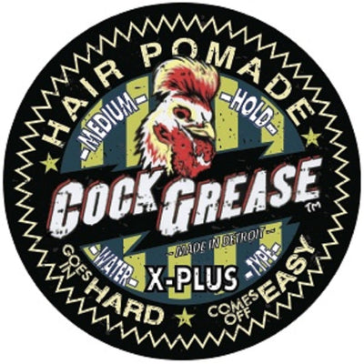 Cock Grease X Plus Hair Styling Pomade Matte Finish Medium Hold