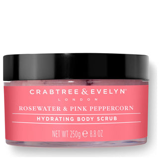 Crabtree & Evelyn Rosewater & Pink Peppercorn Hydrating Body Scrub *Tester
