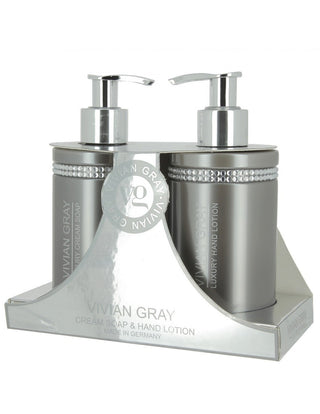 Vivian Gray Crystals Set Vivian Gray: Grey Crystals Hydrating Hand Lotion + Grey Crystals Cleansing Liquid Soap