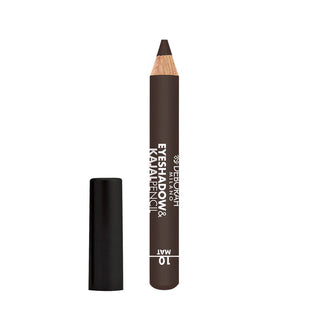 Deborah Blending Matt Eyeshadow & Kajal Eyeliner 2-In-1 10 Brown *Tester