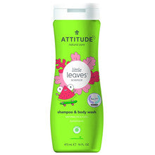 Attitude Little Leaves Body Soap Shampoo 2 in 1 Watermelon Coconut