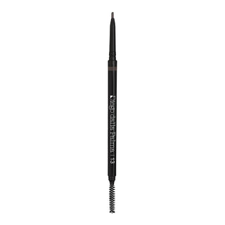 Diego Dalla Palma High-Precision Waterproof Long Lasting Retractable Eyebrow Cream Pencil & Brush 2-In-1 13 Charcoal Grey *Tester
