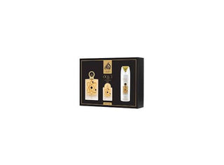 Lattafa Pride Tharwah Gold Set - + Αποσμητικό Σπρέι + + Ατμοποιητής | EDP