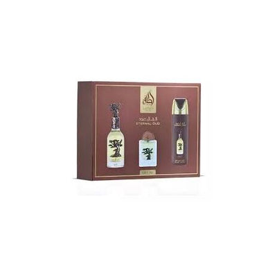Lattafa Pride Eternal Oud Set - + Deo Spray + + Atomizer | EDP