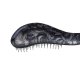 Dtangler Black Flower Hair Brush