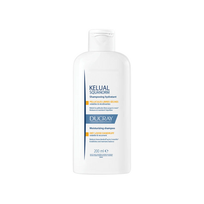 Ducray Kelual Squanorm Hair Treatment Shampoo Anti-Dandruff For Scalp With Dry Dandruff