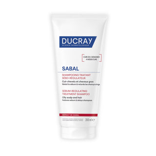 Ducray Sabal Argeal Hair Treatment Shampoo Sebum Control For Oily Hair