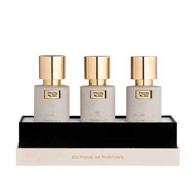 Maison De L`Asie Editions De Parfums Fraiche Set Maison De L'Asie: Nanyang Unisex + Bois d'Indonesie Unisex + Bangkok 9/9 Unisex | Extrait de Parfum