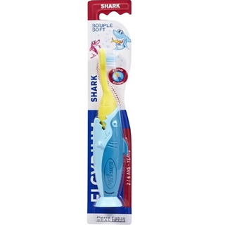 Elgydium Kids Shark Toothbrush Blue