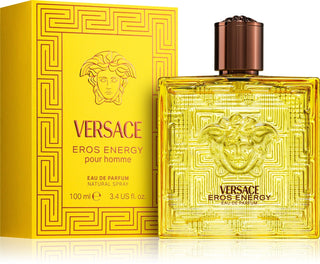 Versace Eros Energy Gift Set for Men bottle and shower gel