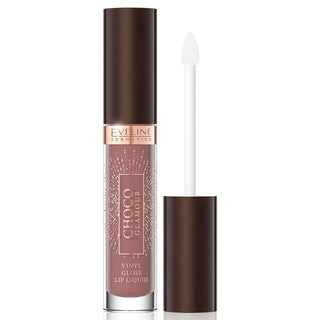 Eveline Cosmetics Choco Glamour Lip Gloss 03 Toffee Chocolate