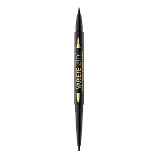 Eveline Cosmetics Variete Double-Ended Gel Eyeliner Ultra Black