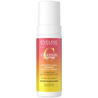 Eveline Cosmetics Vitamin C 3x Action Illuminating Cleansing Foam
