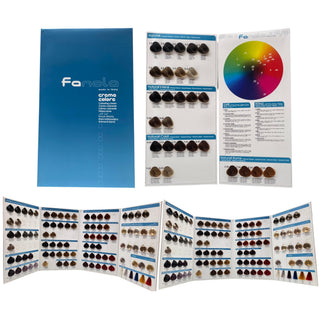 Fanola Crema Colore Hair Colour Chart