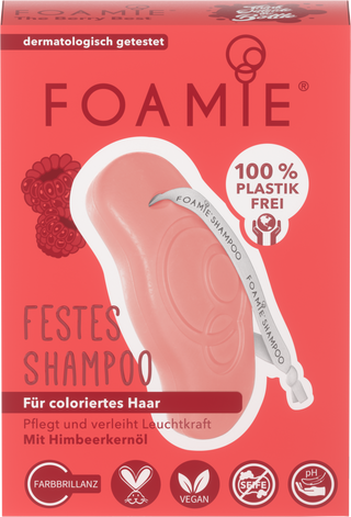 Foamie The Berry Best Hair Shampoo Bar For Colour Protection
