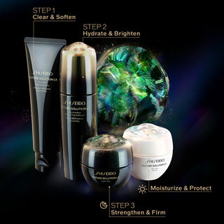 Shiseido Skincare Gift Set | Cleansing Foam 15ml + Activator 10ml + Anti-Wrinkle Cream 15ml